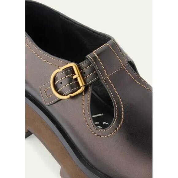 NEW 3.1 Phillip Lim Women's Kate-Lug Sole Mary Jane BLACK SIZE 9/100%AUTHENTIC - Picture 7 of 10